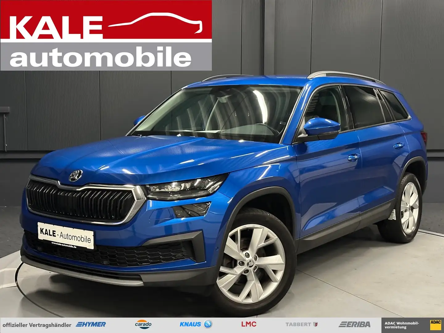 Skoda Kodiaq Tour 4x4 *19Zoll*AHK*NAVI*CarPlay*LED* Blau - 1