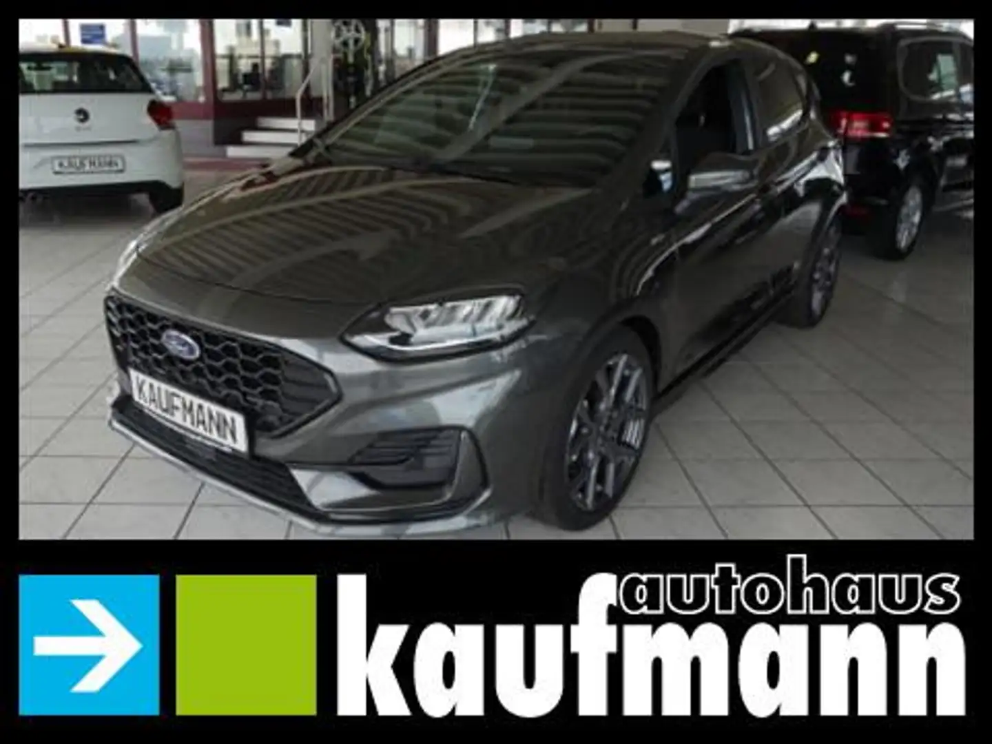 Ford Fiesta FIESTA 1,0 ST-LINE SHZ 7-AUTOMATIK LED PDC APP Grey - 1