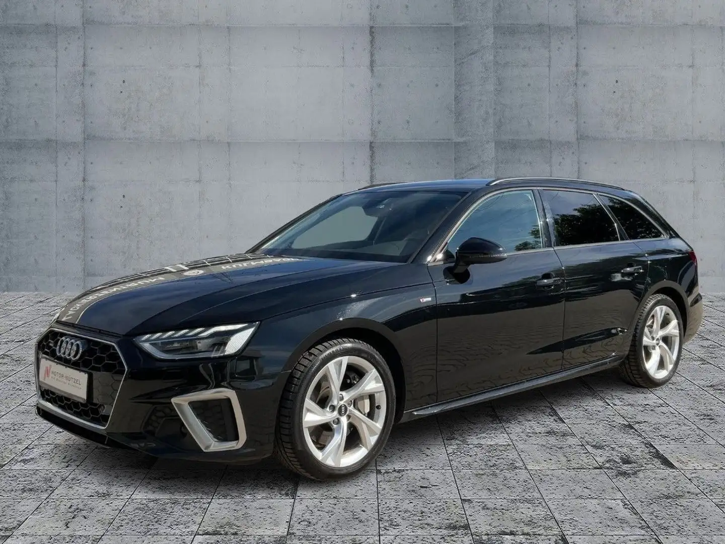 Audi A4 45 TFSI QU S-LINE MATRIX+NAVI+AHK+B&O Schwarz - 2