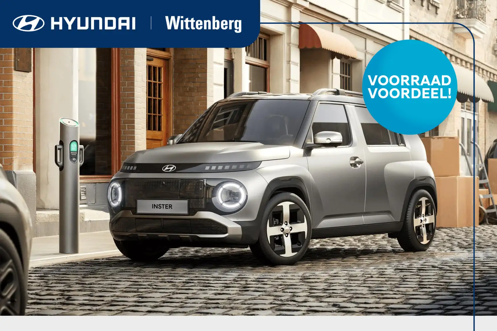 Hyundai Inster Evolve 49 kWh | Nieuw | Winter Pack | Tech Pack | Zilver - 1