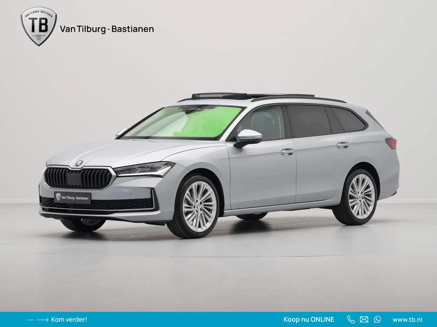 Skoda Superb Combi 1.5 TSI MHEV Business Edition Grijs - 1