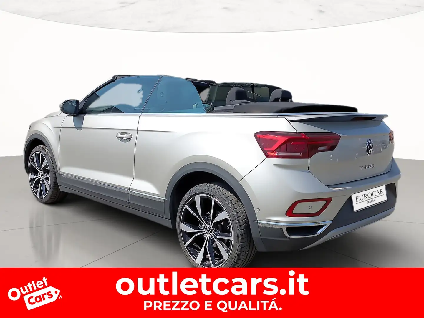Volkswagen T-Roc cabriolet 1.5 tsi style dsg Gris - 2