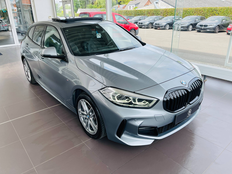 BMW 118 iA ** GARANTIE + PACK M + TOIT PANO + LED + GPS + CUIR *** — photo 4