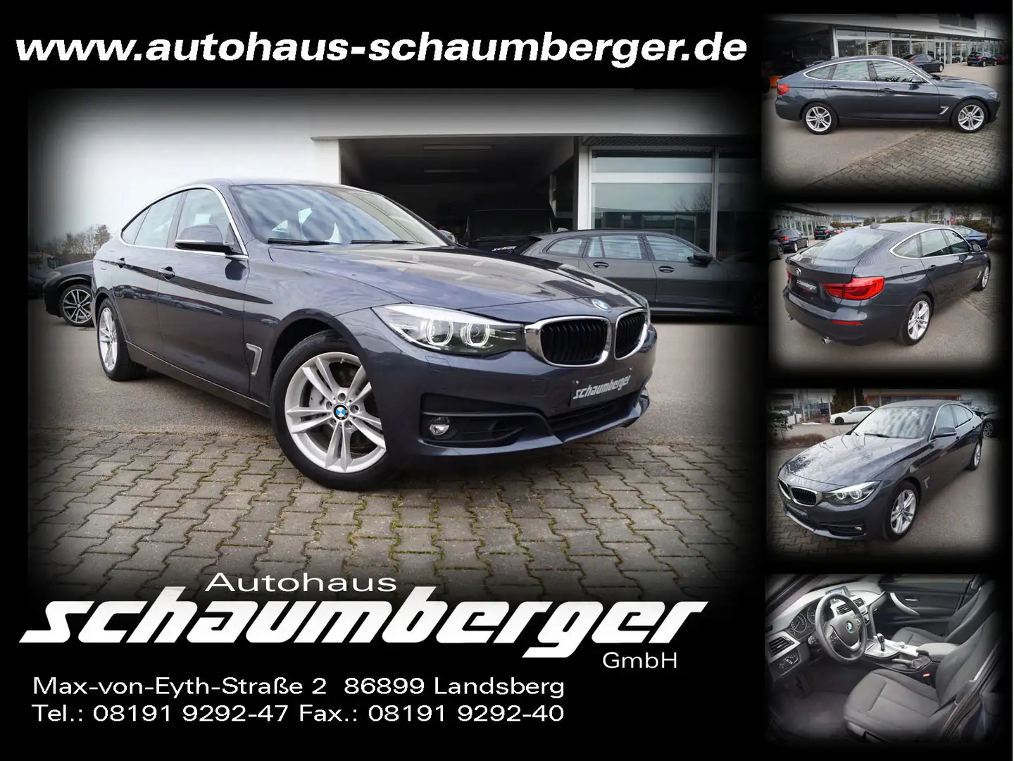 BMW 340 340i Aut. Gran Turismo * Navi * LED * 1. Hand * Szürke - 1
