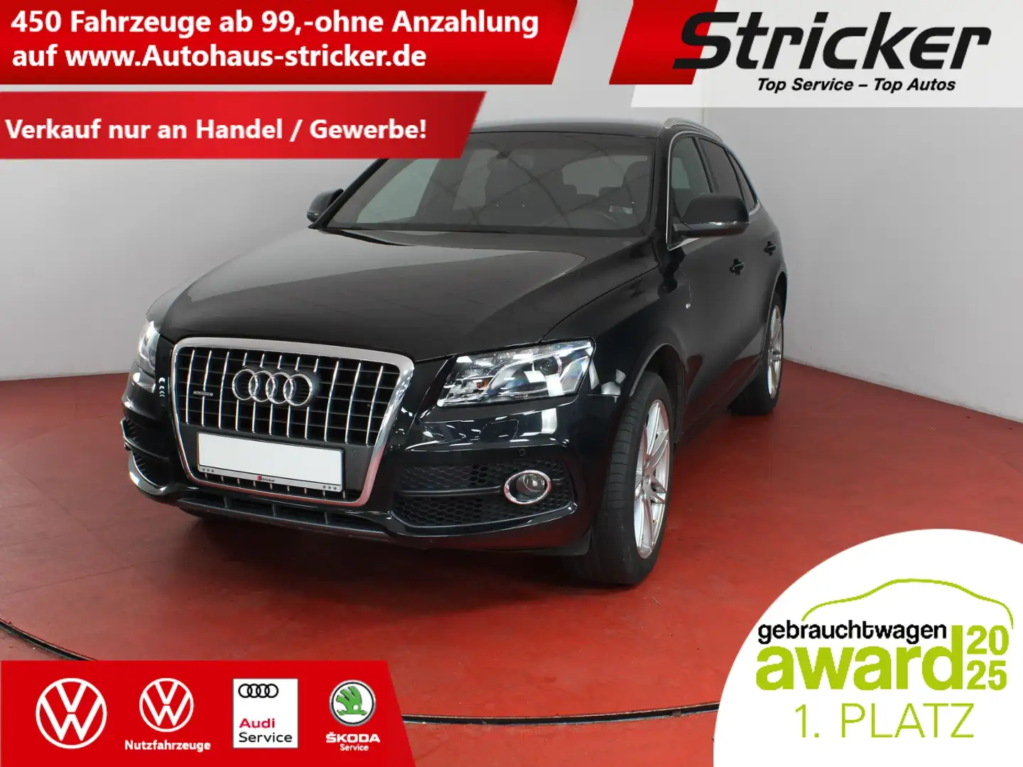 Audi Q5 S-Line 2.0 TFSI quattro TÜV bis 10.2027 Navi Sitz Schwarz - 1