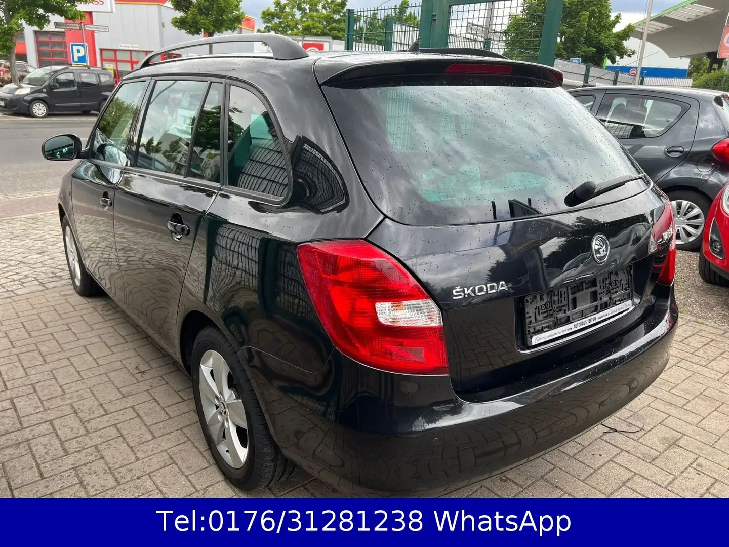 Skoda Fabia Combi 1-2 !! Tüv-Neu !! Facelift !! 110TKM Negru - 2