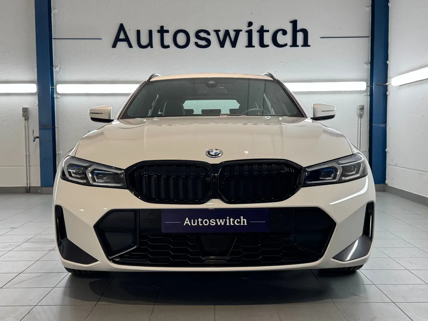 BMW 330 e Touring FACELIFT - M Sport/Act.Cruise/Stuurverw. Blanc - 2