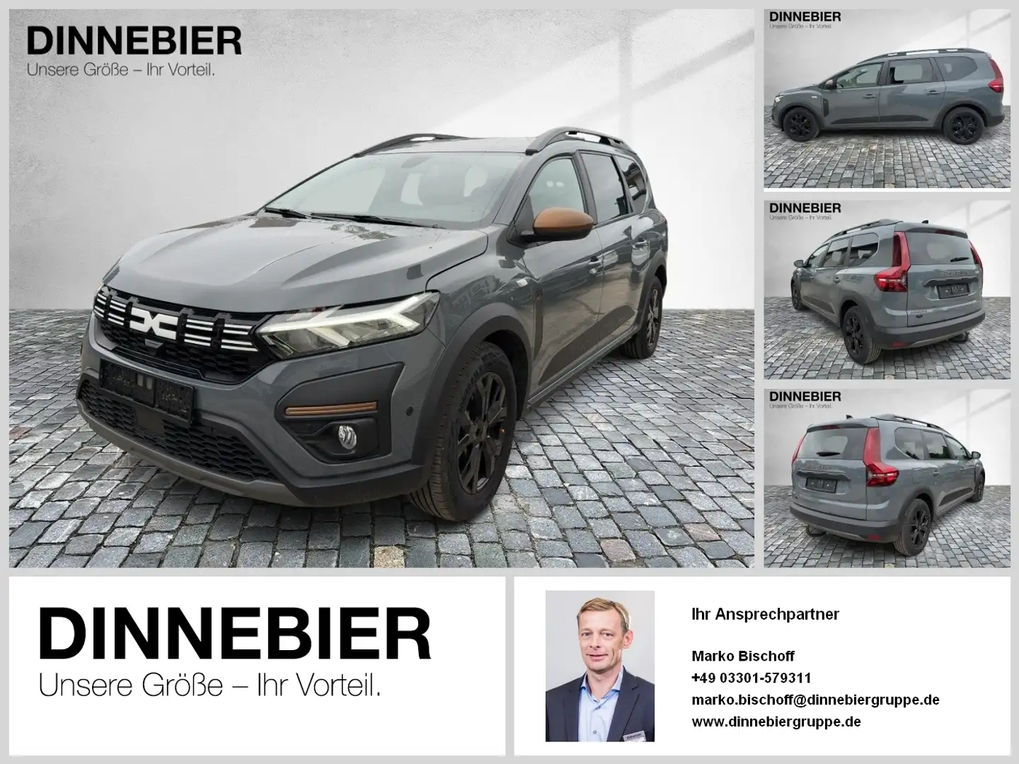 Dacia Jogger Extreme+ CAM NAVI TWA Gris - 1