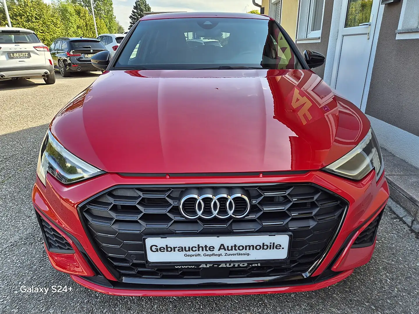 Audi A3 SB 45 TFSI e S-line S-tronic I Leder I LED I AH... Rot - 2