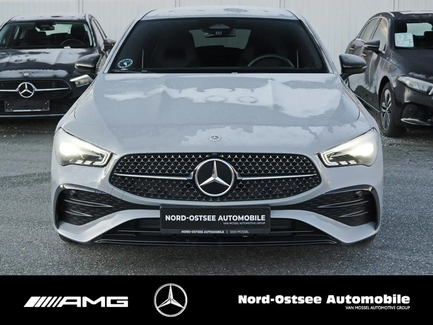 Mercedes-Benz CLA 200 d SB AMG NIGHT LED DISTRONIC KAMERA AMBI Gris - 2