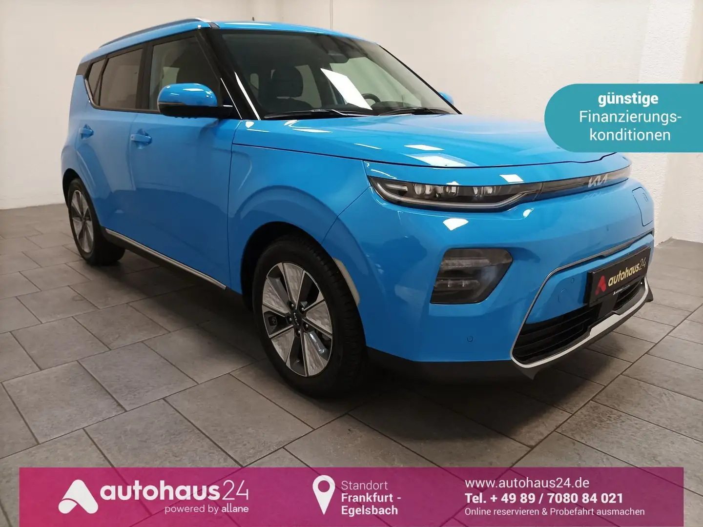 Kia Soul e-Soul Inspiration Navi|CAM|HUD|SHD| Blau - 1