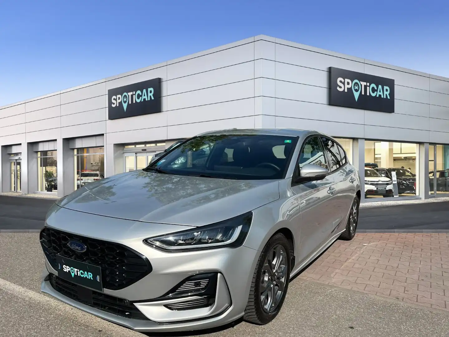 Ford Focus 5 Porte 1.5 EcoBlue ST-Line Argento - 1