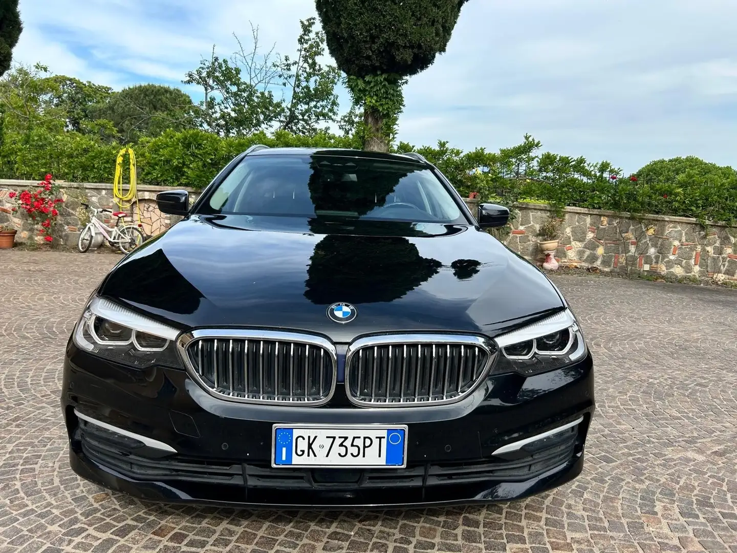 BMW 520 520d 48V Touring Luxury Nero - 1
