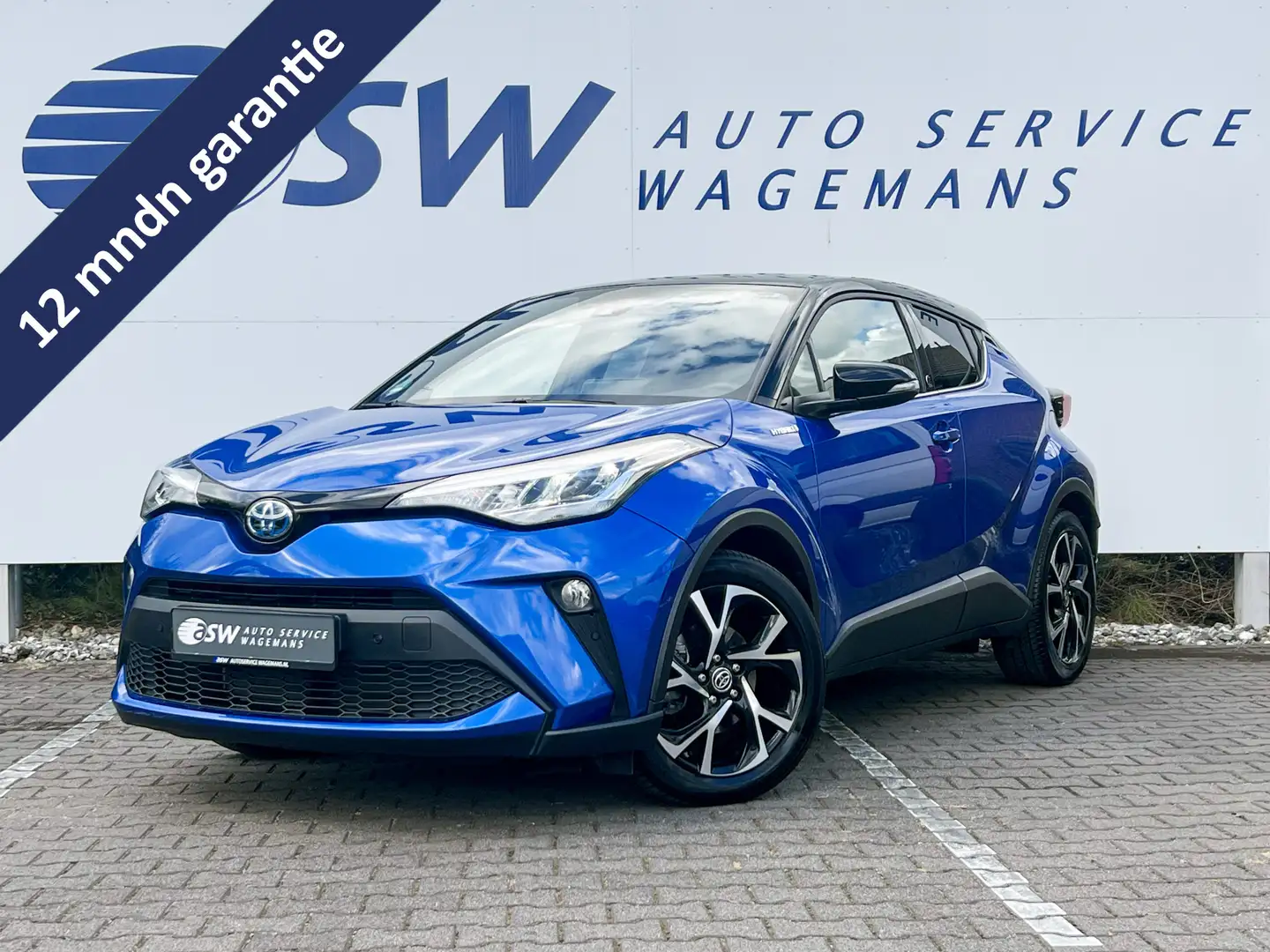 Toyota C-HR 2.0 Hybrid Bi-Tone | Navi | Carplay | Dodehoek | P Blauw - 1