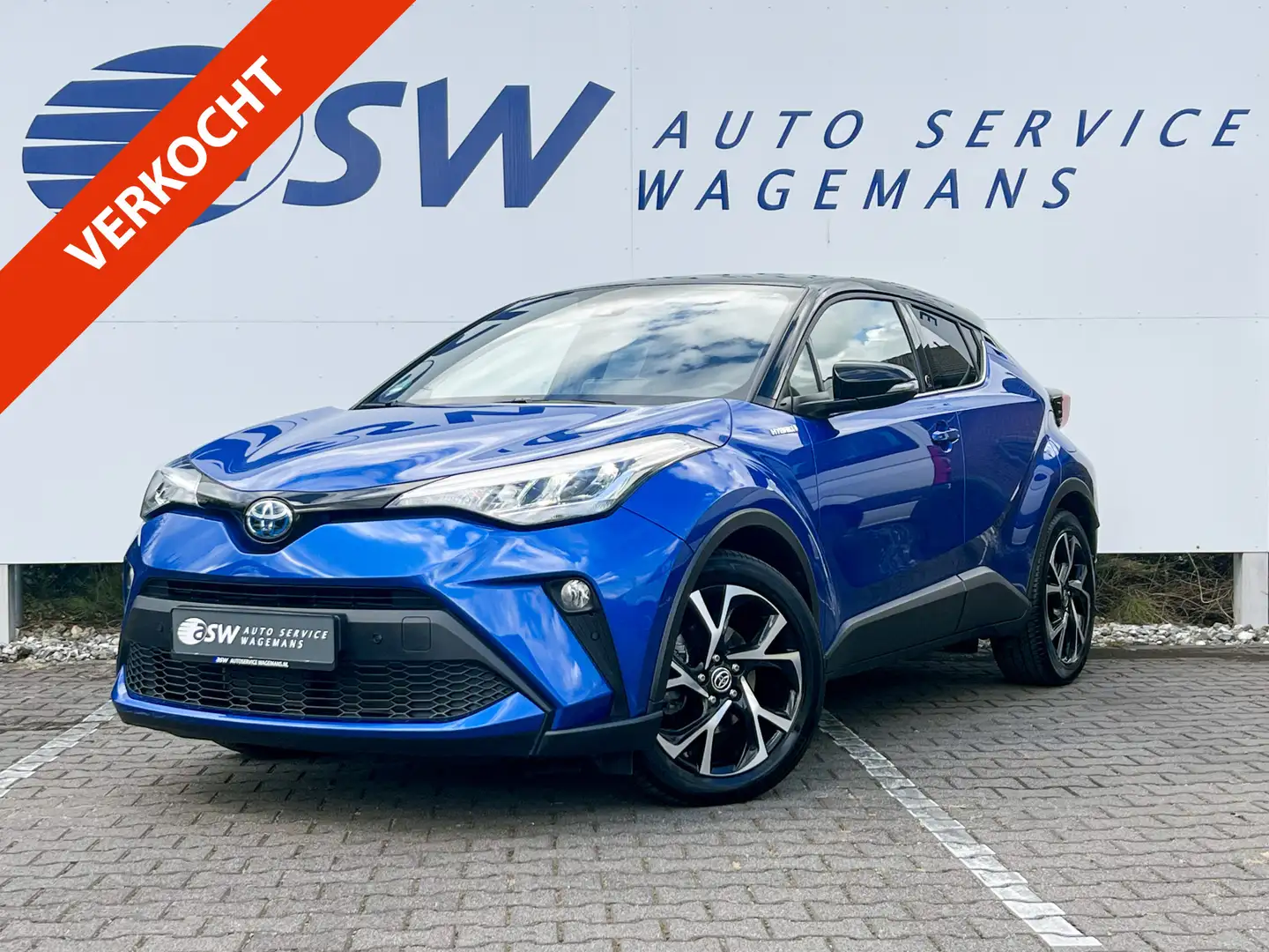 Toyota C-HR 2.0 Hybrid Bi-Tone | Navi | Carplay | Dodehoek | P Blau - 1