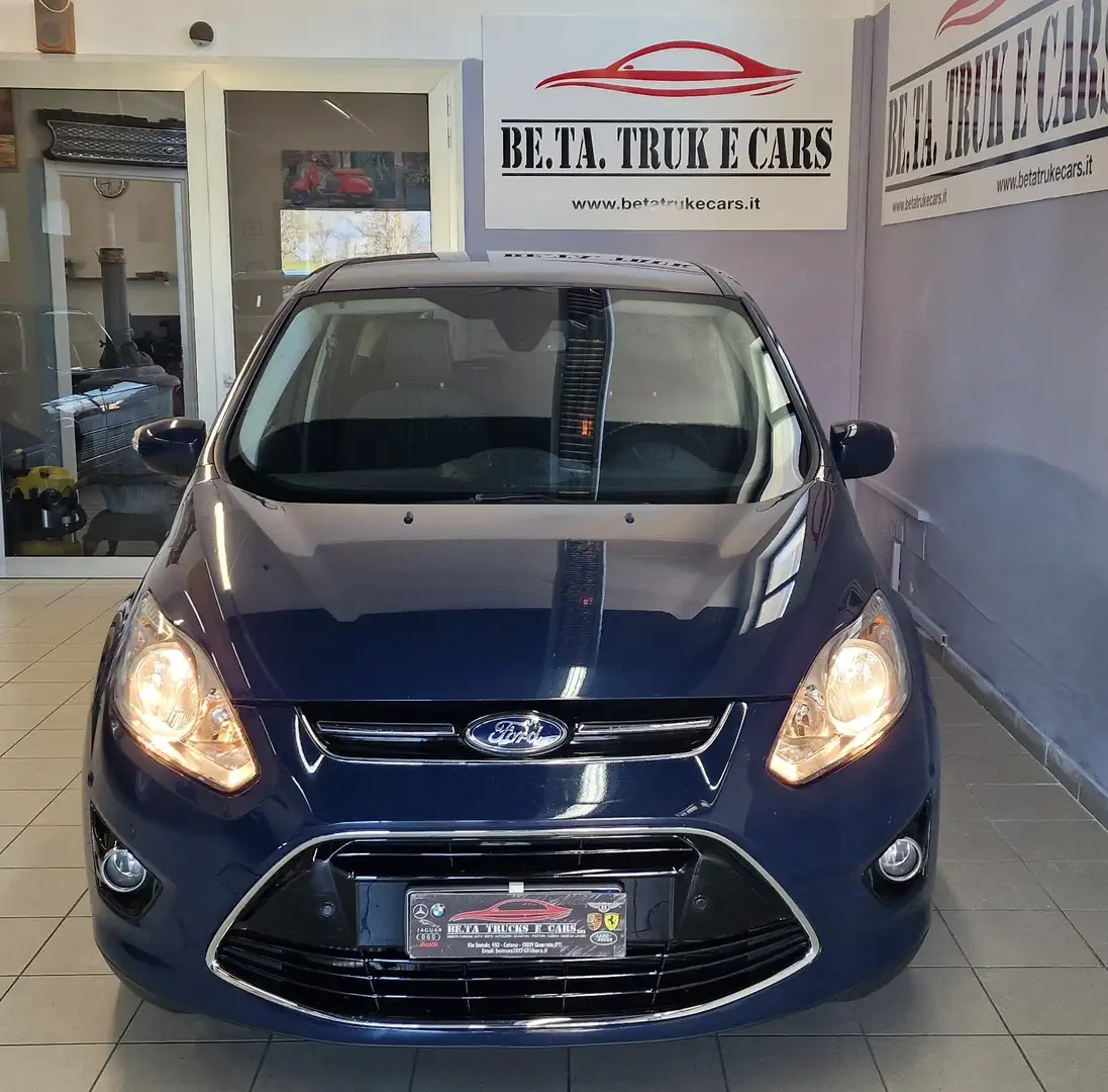 Ford C-Max C-Max 1.6 tdci Titanium 95cv Blauw - 2