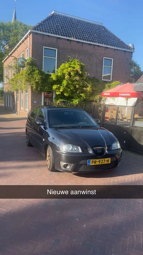 SEAT Ibiza 1.9 TDI Cupra Zwart - 1