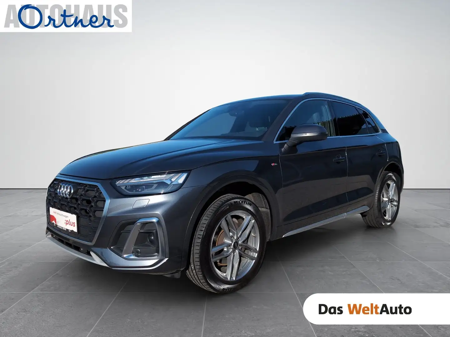 Audi Q5 40 TDI quattro S line Gris - 1