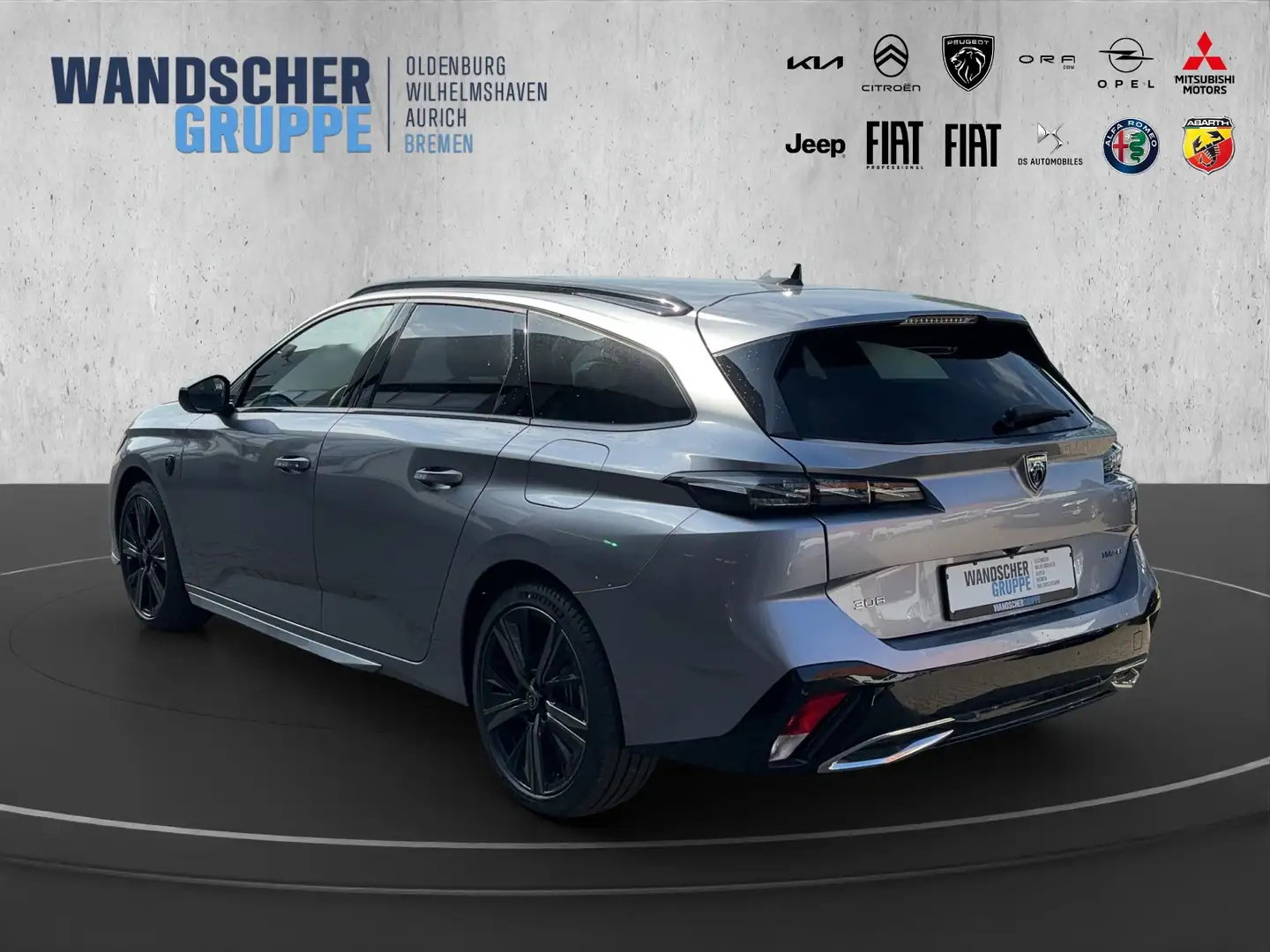 Peugeot 308 SW GT Plug-In Hybrid 225 e-EAT8 Silber - 2