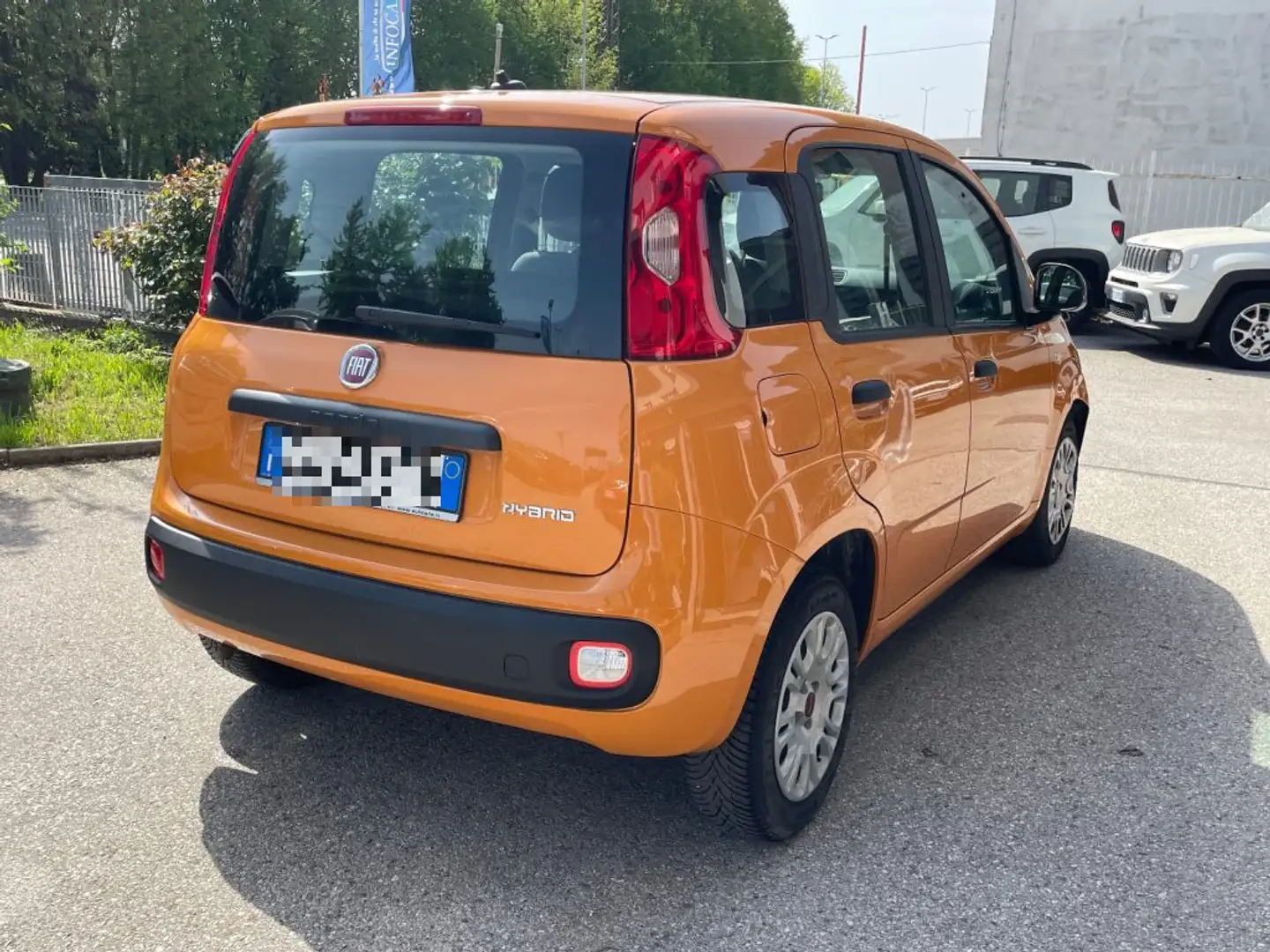 Fiat Panda 1.0 FireFly S&S Hybrid NEOPATENTATI Orange - 2