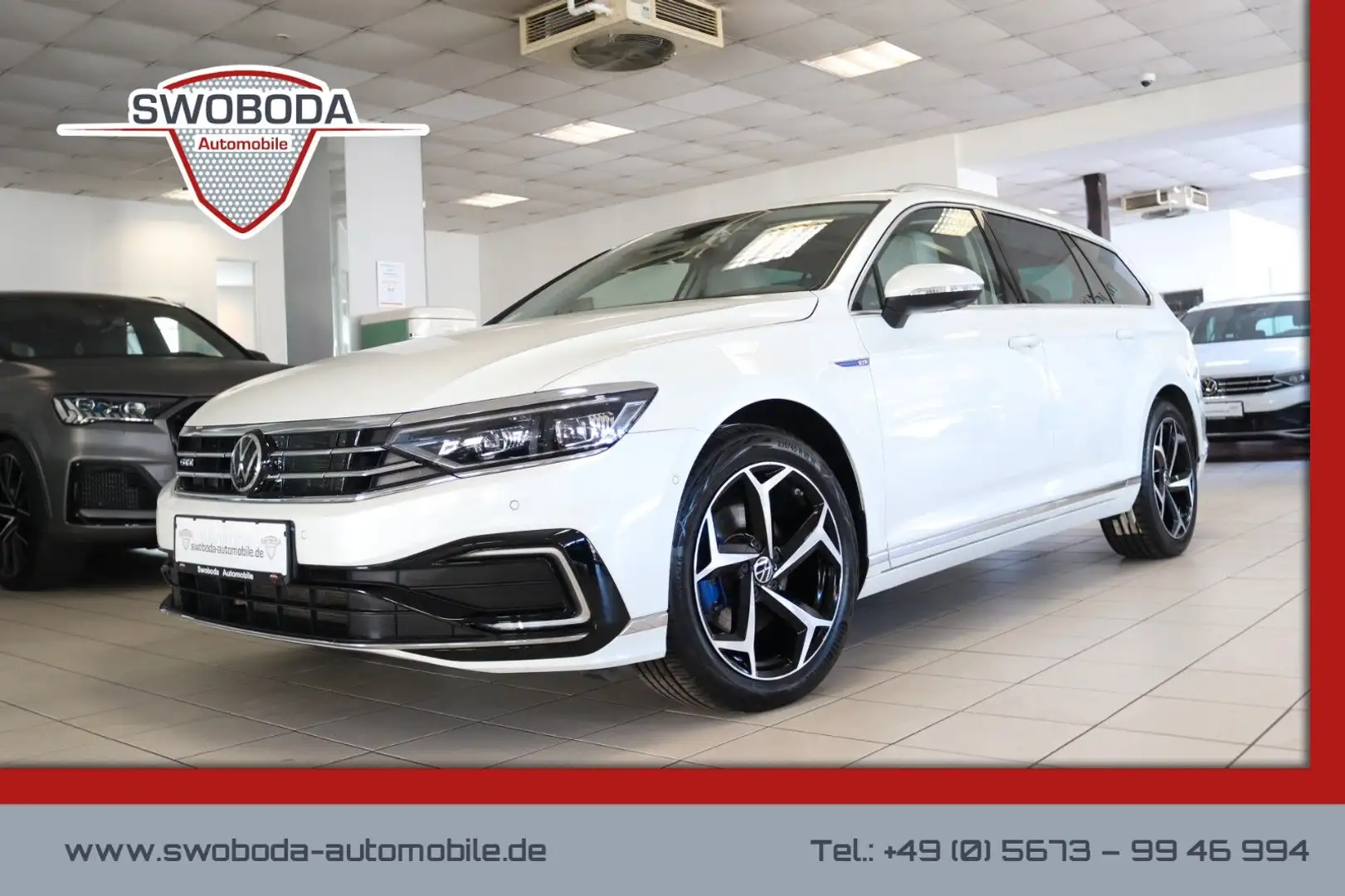 Volkswagen Passat Variant Passat GTE R-Line DCC AHK HUD 360° STHZ Pano Wit - 1