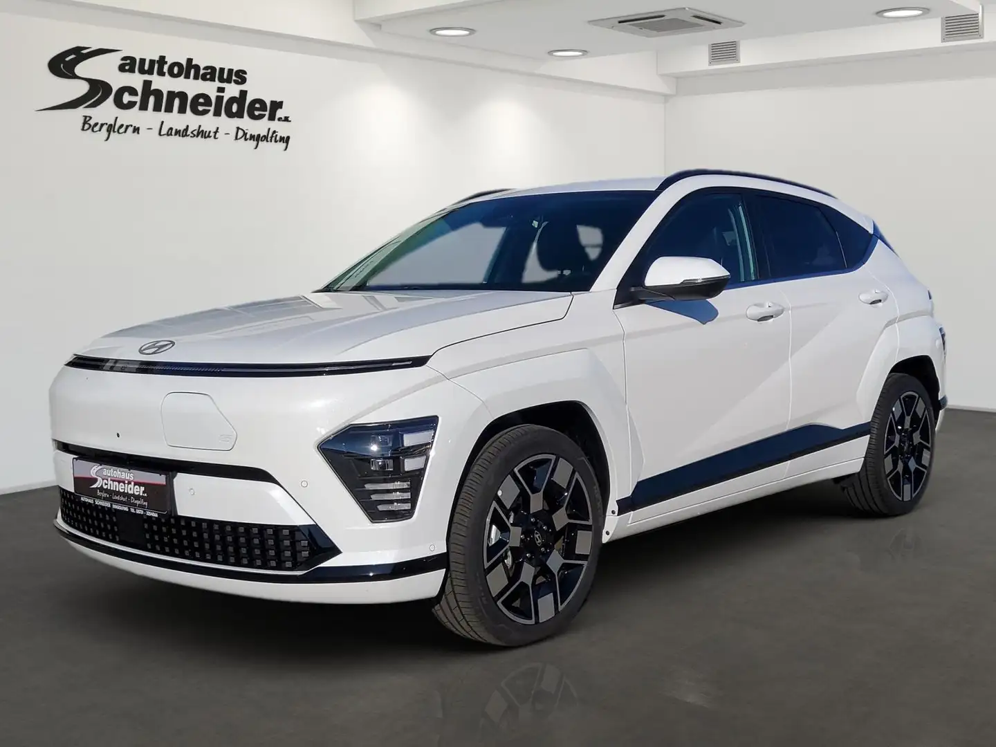 Hyundai KONA EV 65,4 kWh PRIME HuD/EHK/ASSISTENZ/BOSE Blanc - 1