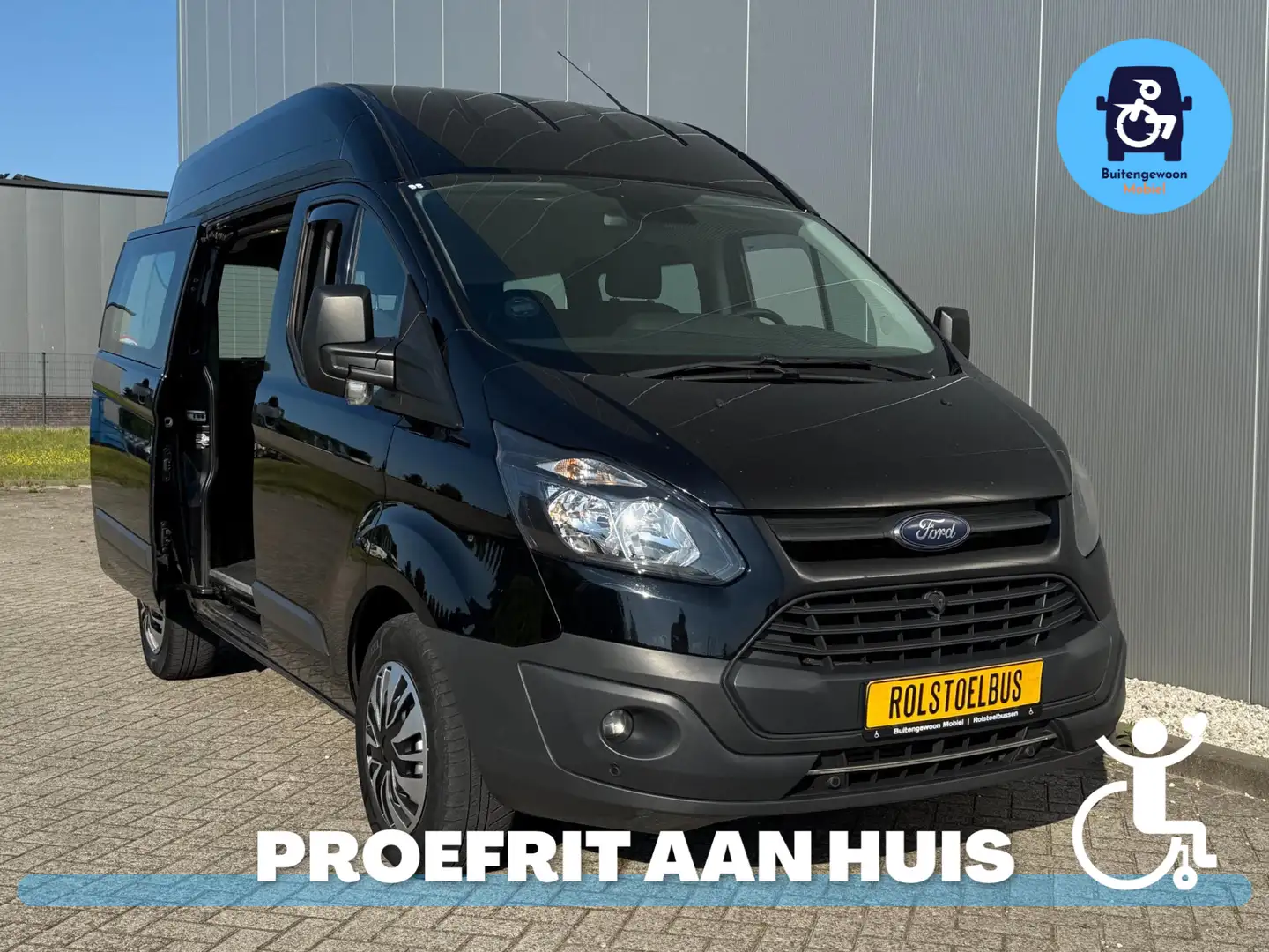 Ford Transit Custom L1H2 Custom Automaat (2017) Zelfrijder Draaistoel - 1