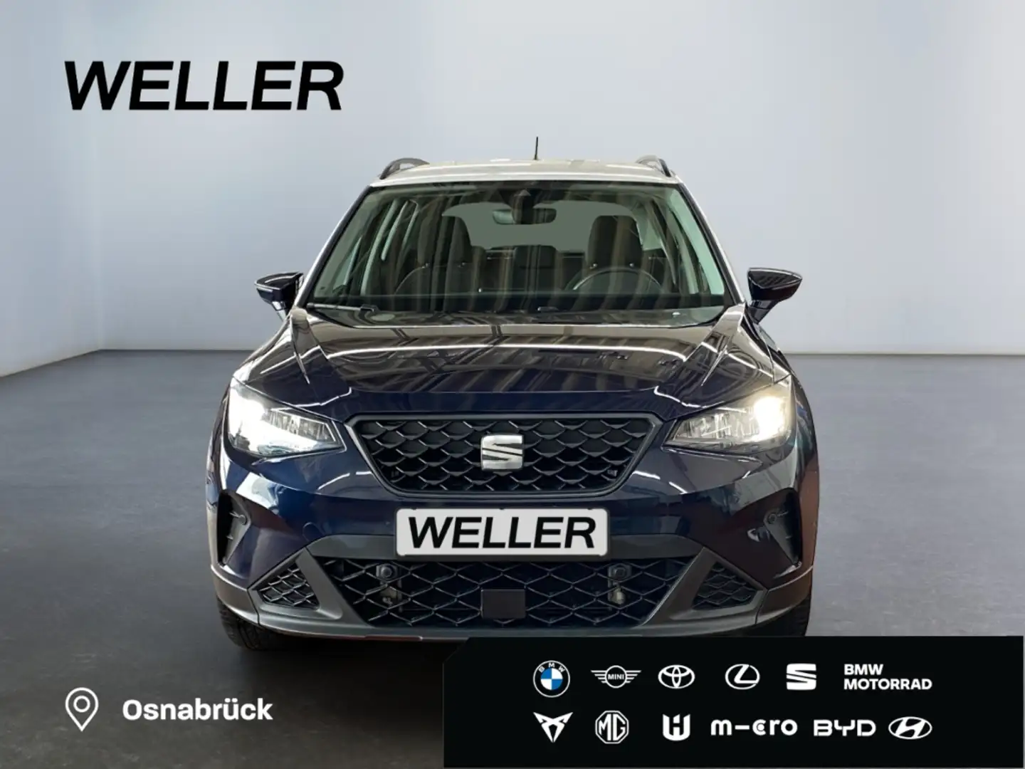 SEAT Arona 1.0 TSI Style *LED*CAM*SHZ*CarPlay*Bi-Tone* Bleu - 2