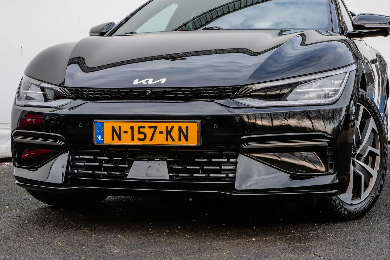 Kia EV6 GT-Line 77.4 kWh Panoramadak/ Stoel-stuurverwarmin Zwart - 2
