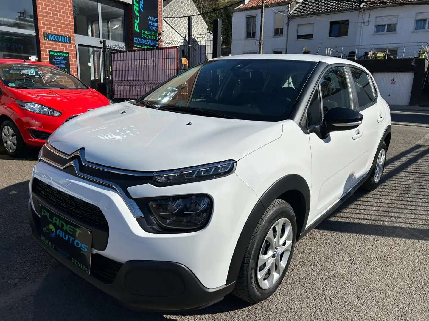 Citroen C3 1.2i 5 PORTES AIRCO BLUETOOTH GARANTIE 12 MOIS Белый - 1