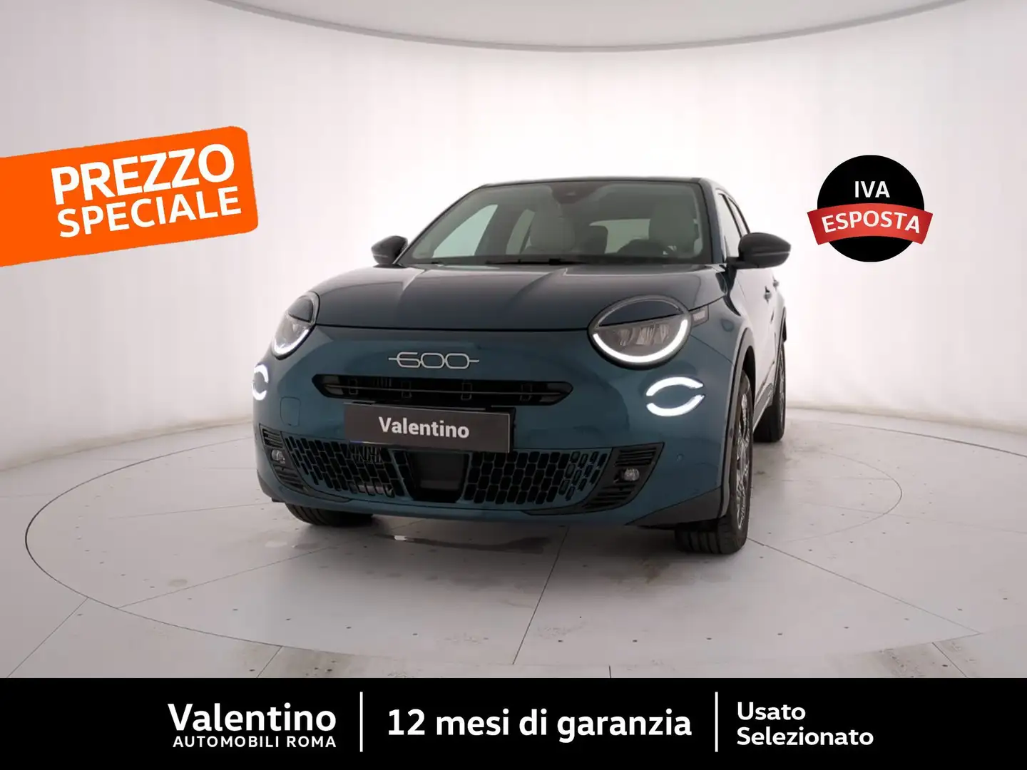 Fiat 600 Hybrid MHEV La Prima Blu/Azzurro - 1