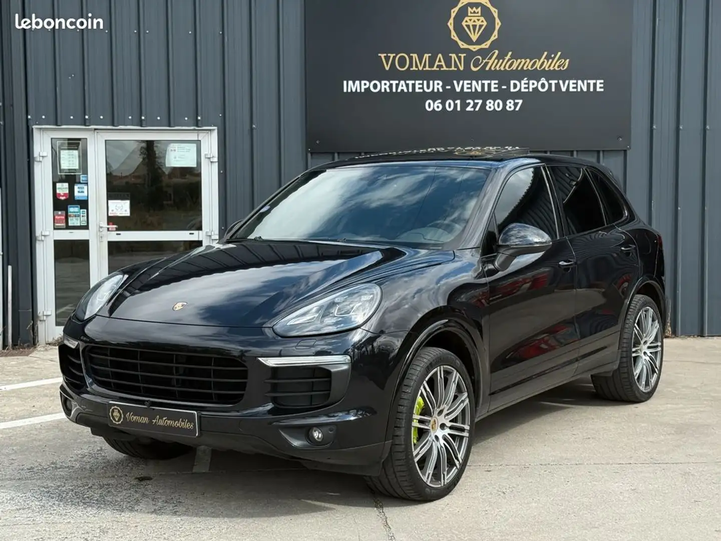 Porsche Cayenne 3.0 416 ch E-Hybrid Platinium Edition Noir - 1