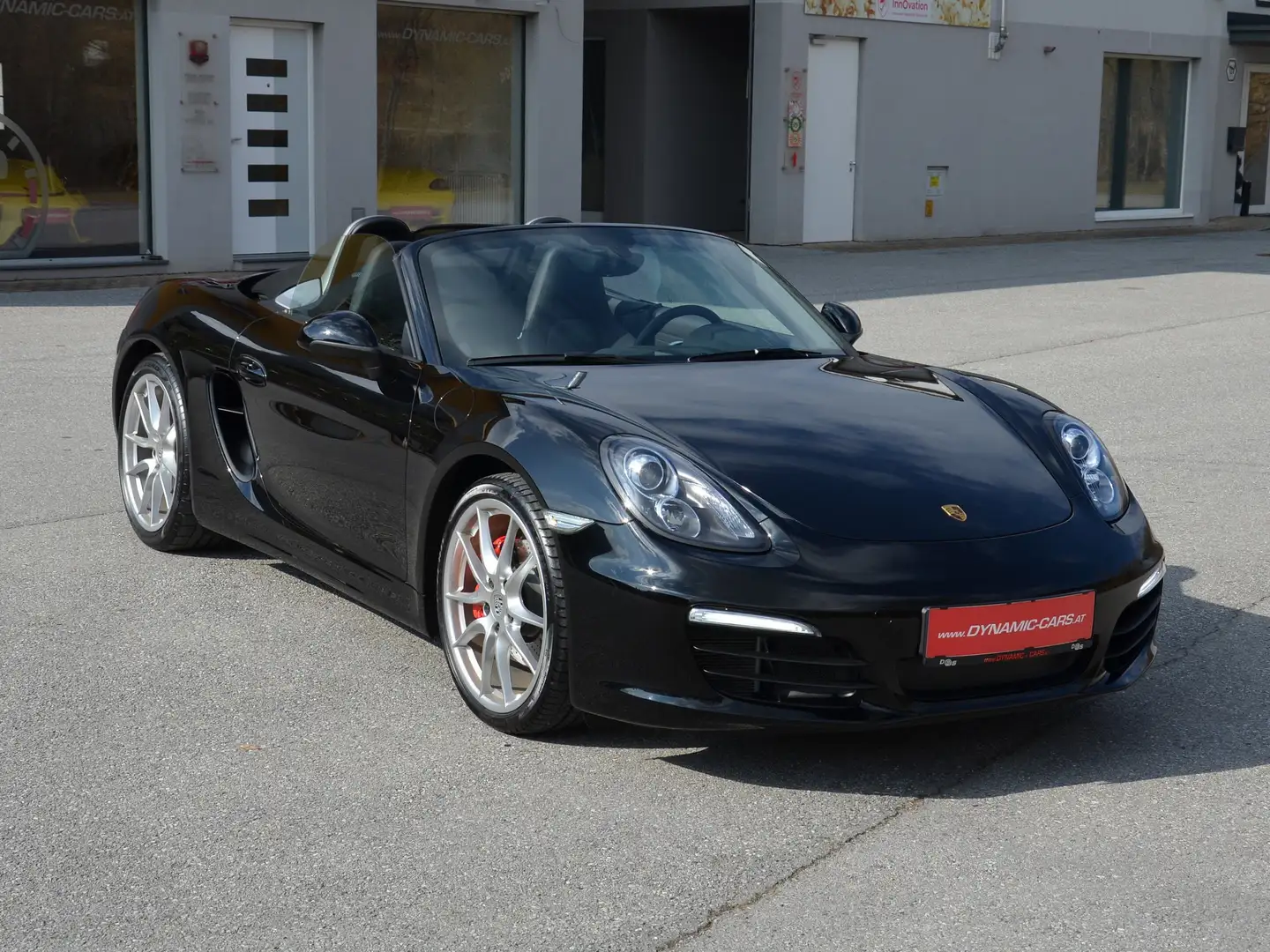 Porsche Boxster S 981, 3.4l 6-Zylinder, Handschalter, Erstlack Schwarz - 2