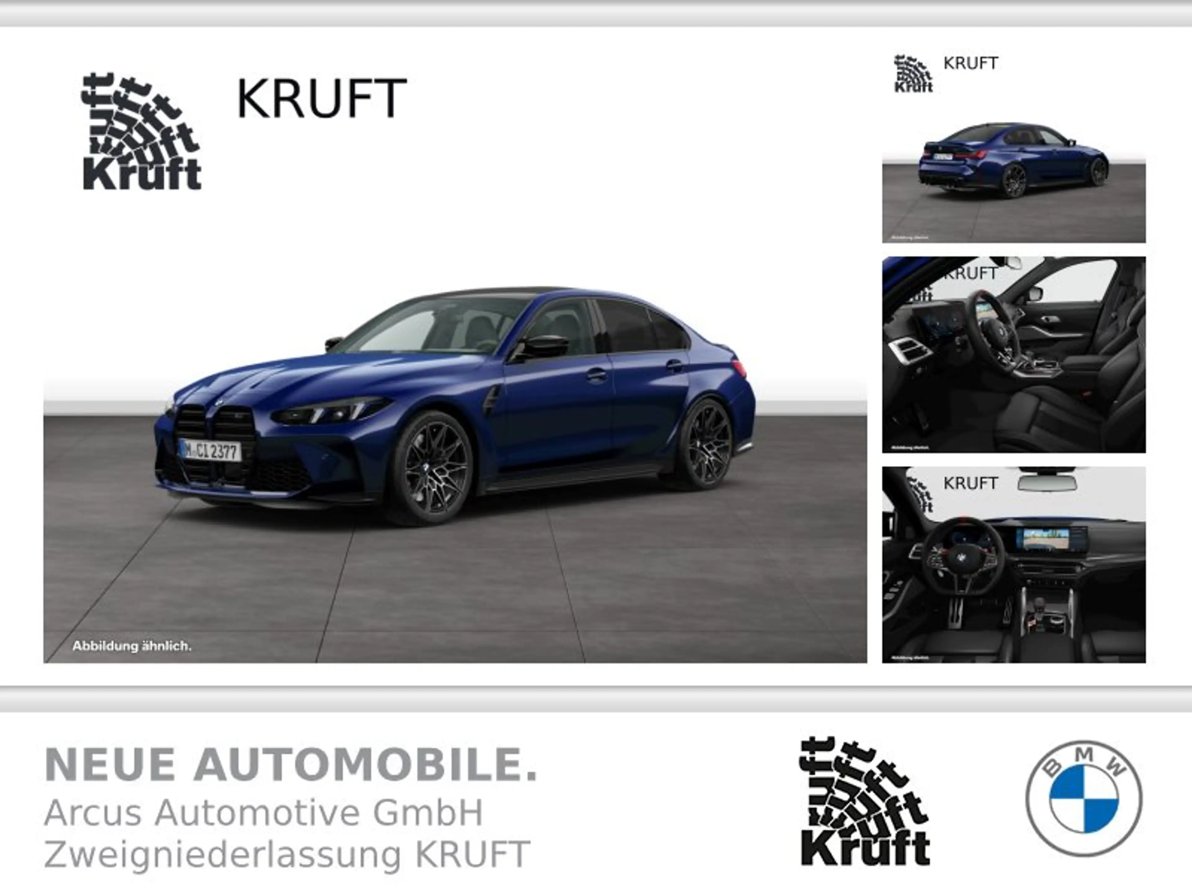 BMW M3 Limousine xDrive Competition M+LM19"20+LEDER+UPE 1