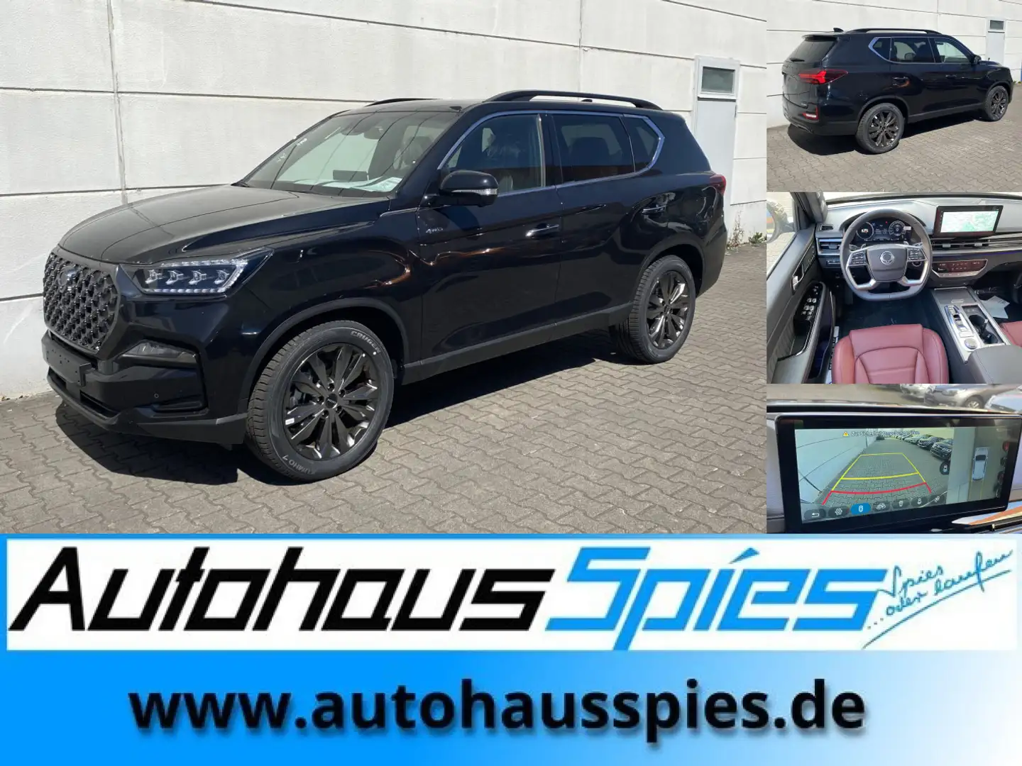 SsangYong Rexton Rexton 2.2 E-XDI 4WD 8AT MY25  Black 3.5t AHL GSD Negru - 1
