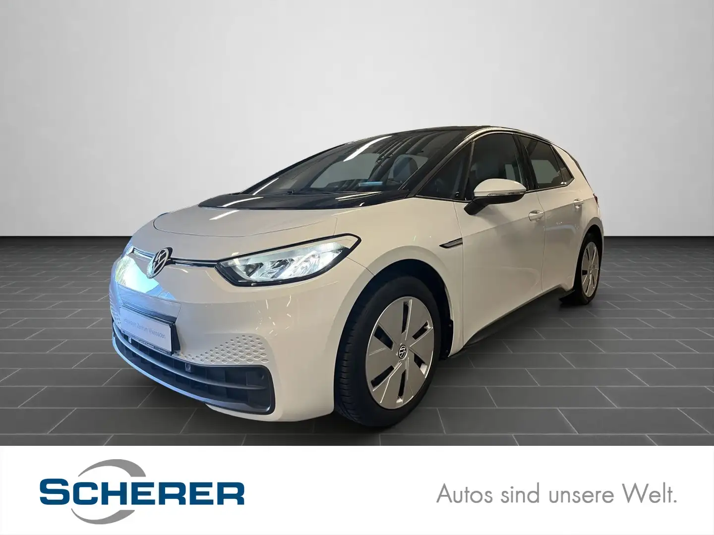 Volkswagen ID.3 Pure Perf. 45 kWh, Wärmep., Navi, APP, EPH, Blanc - 1
