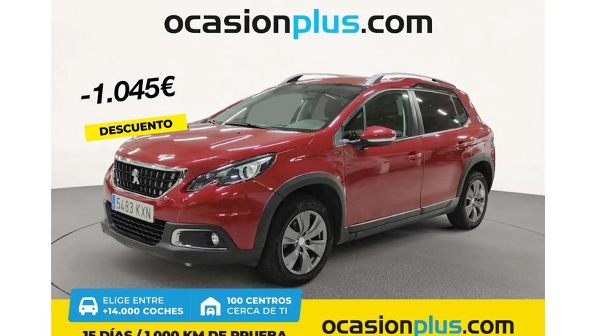 Peugeot 2008 1.2 PureTech S&S Signature 82 Rot - 1