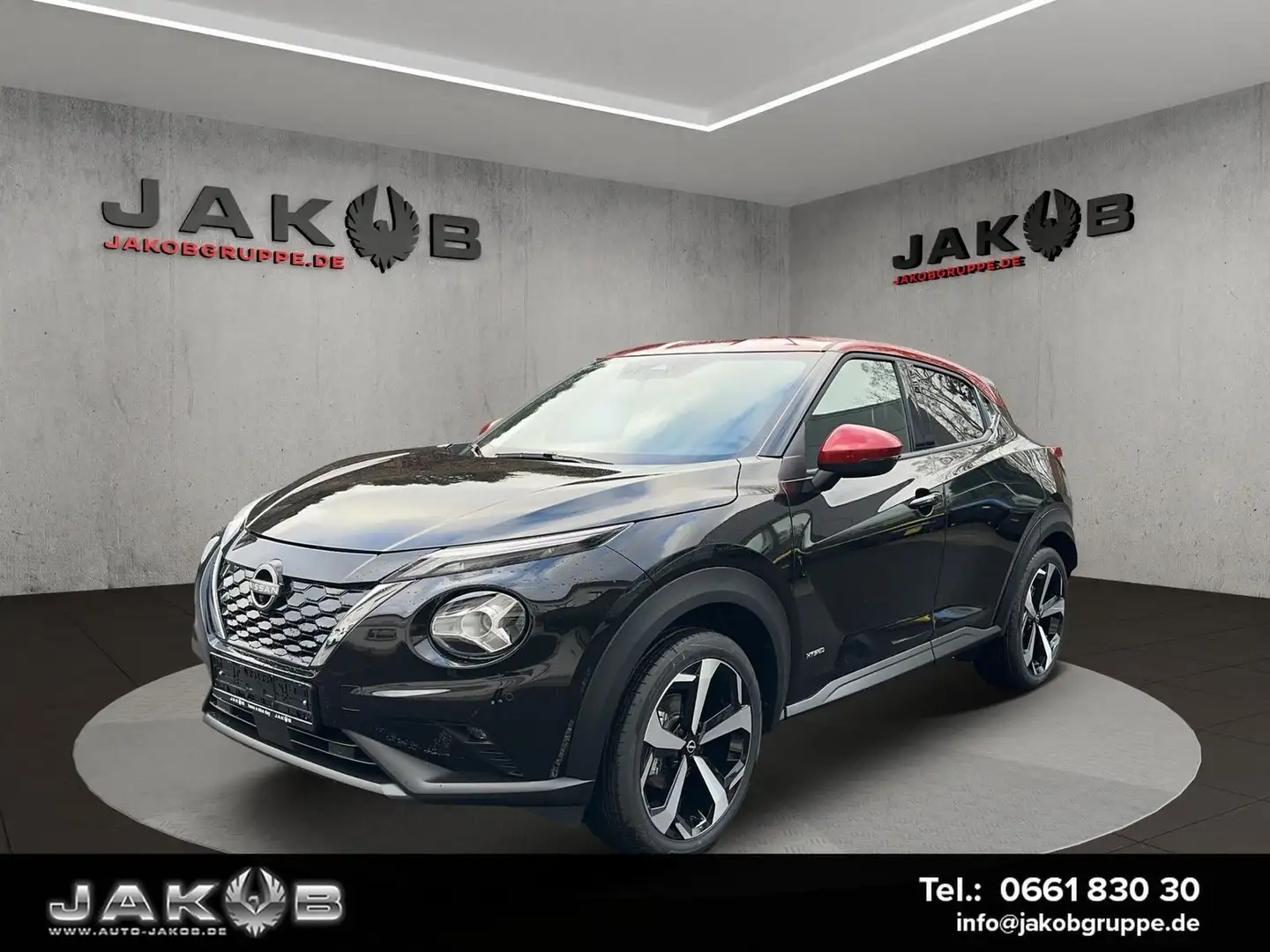 Nissan Juke Tekna Hybrid LED+NAVI+BOSE+2-Farben 105 ... Schwarz - 1