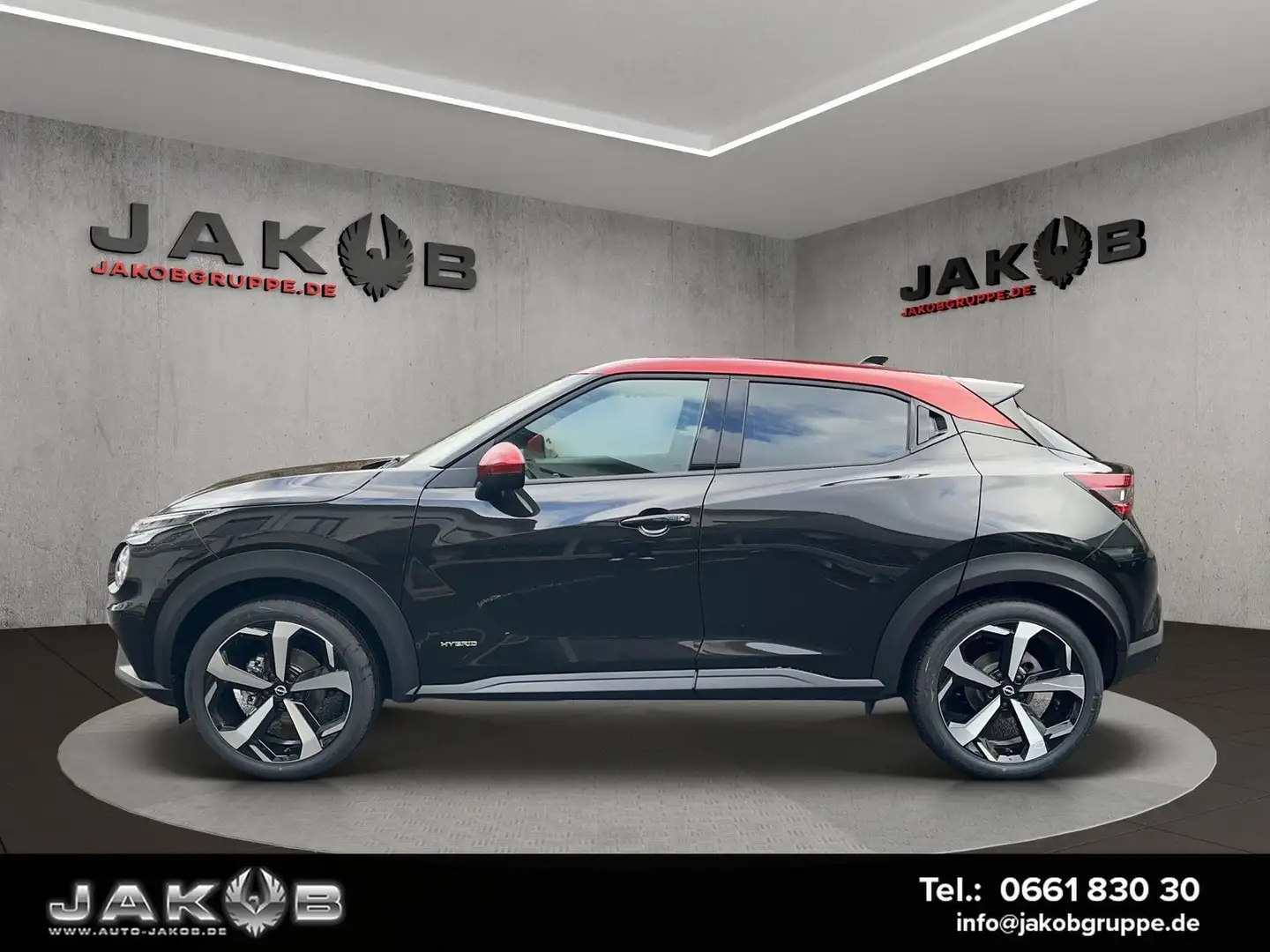 Nissan Juke Tekna Hybrid LED+NAVI+BOSE+2-Farben 105 ... Schwarz - 2