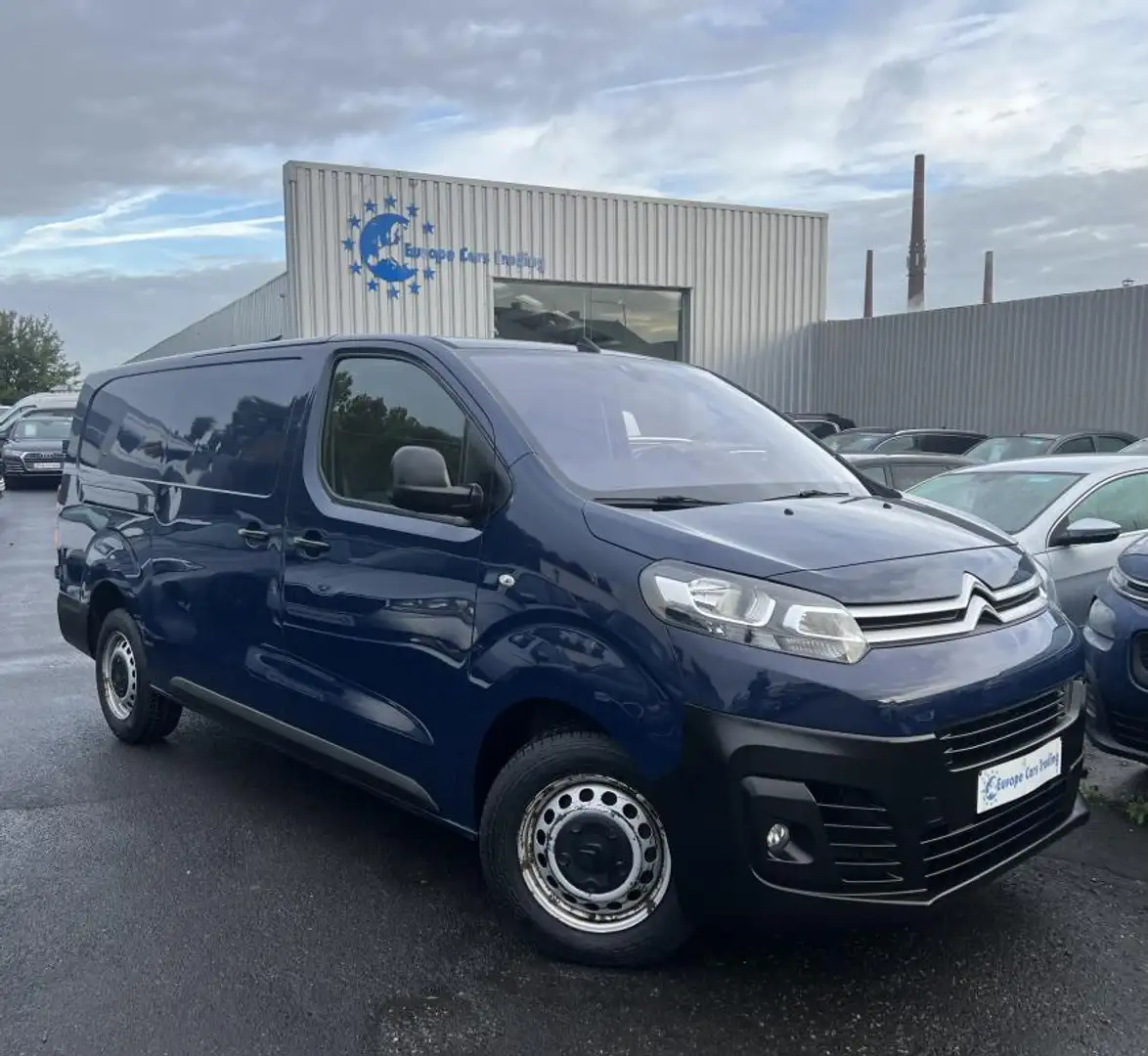 Citroen Jumpy XL 2.0 BlueHdi 180 CH BOITE AUTO EAT 8 CARPLAY HT 14868€ GAR 12M Bleu - 1