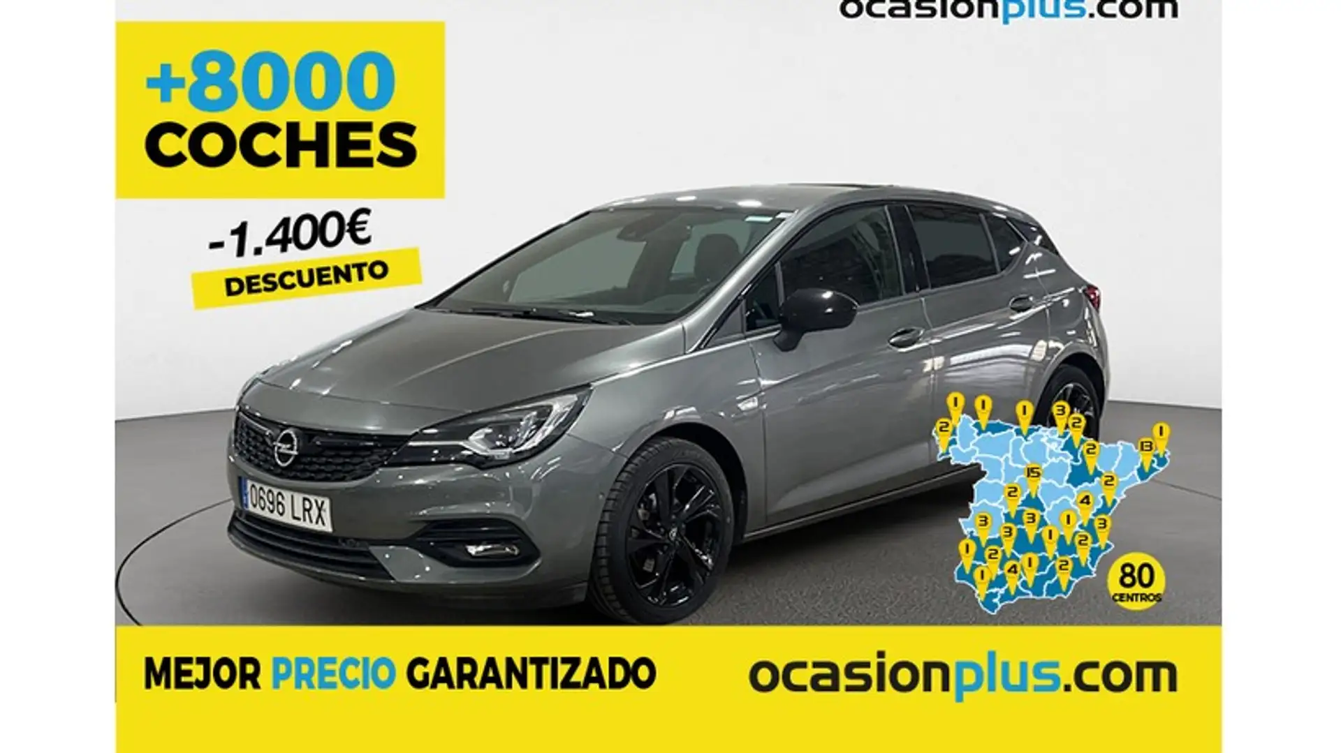 Opel Astra 1.2T S/S Ultimate 145 Gris - 1