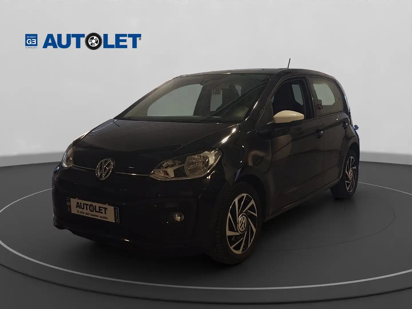Volkswagen up! up! 3p 2017 3p 1.0 High 60cv Zwart - 1