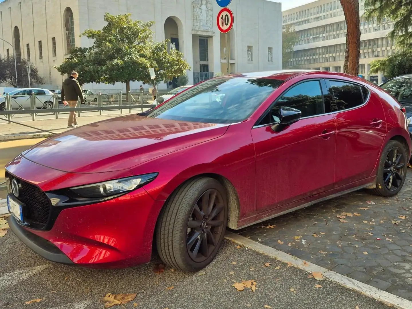 Mazda 3 3 IV 5 porte 5p 2.0 m-hybrid Homura 150cv Červená - 1