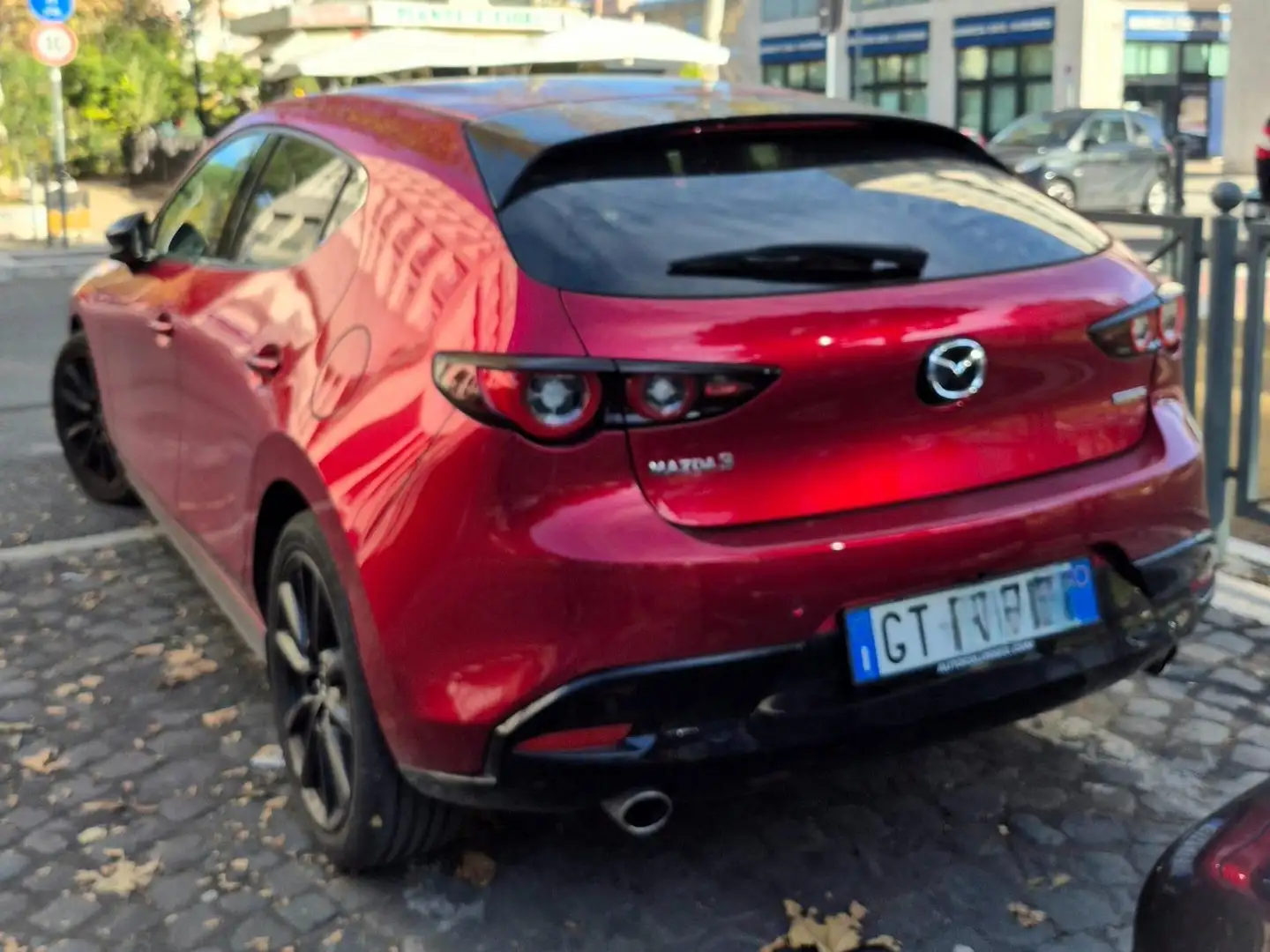 Mazda 3 3 IV 5 porte 5p 2.0 m-hybrid Homura 150cv Czerwony - 2