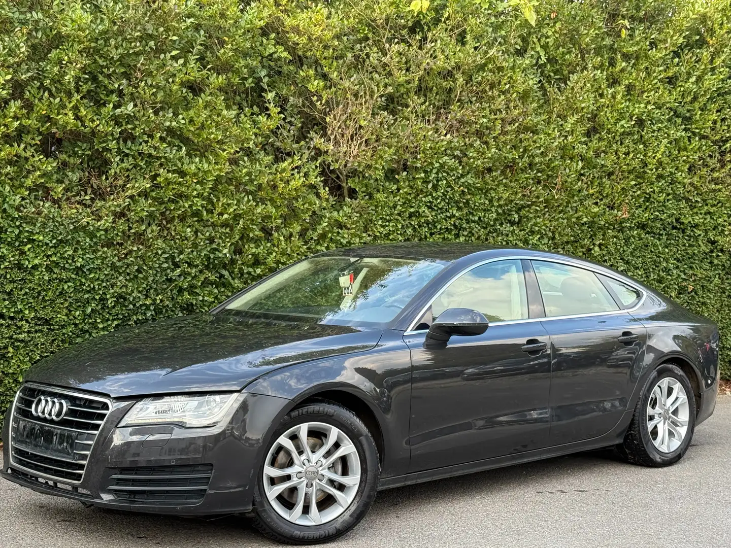 Audi A7 A7 3.0 TDi V6+DEGATS PHOTOS+MOTEUR OK+ENGINE OK Gris - 1