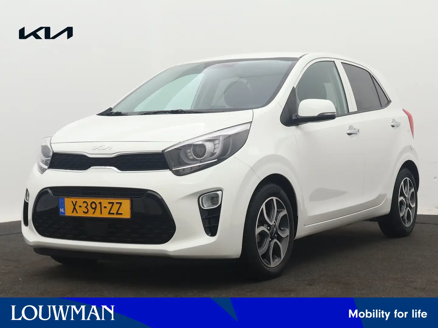 Kia Picanto 1.0 DPi DynamicPlusLine | Navigatie | Climate cont Blanc - 1