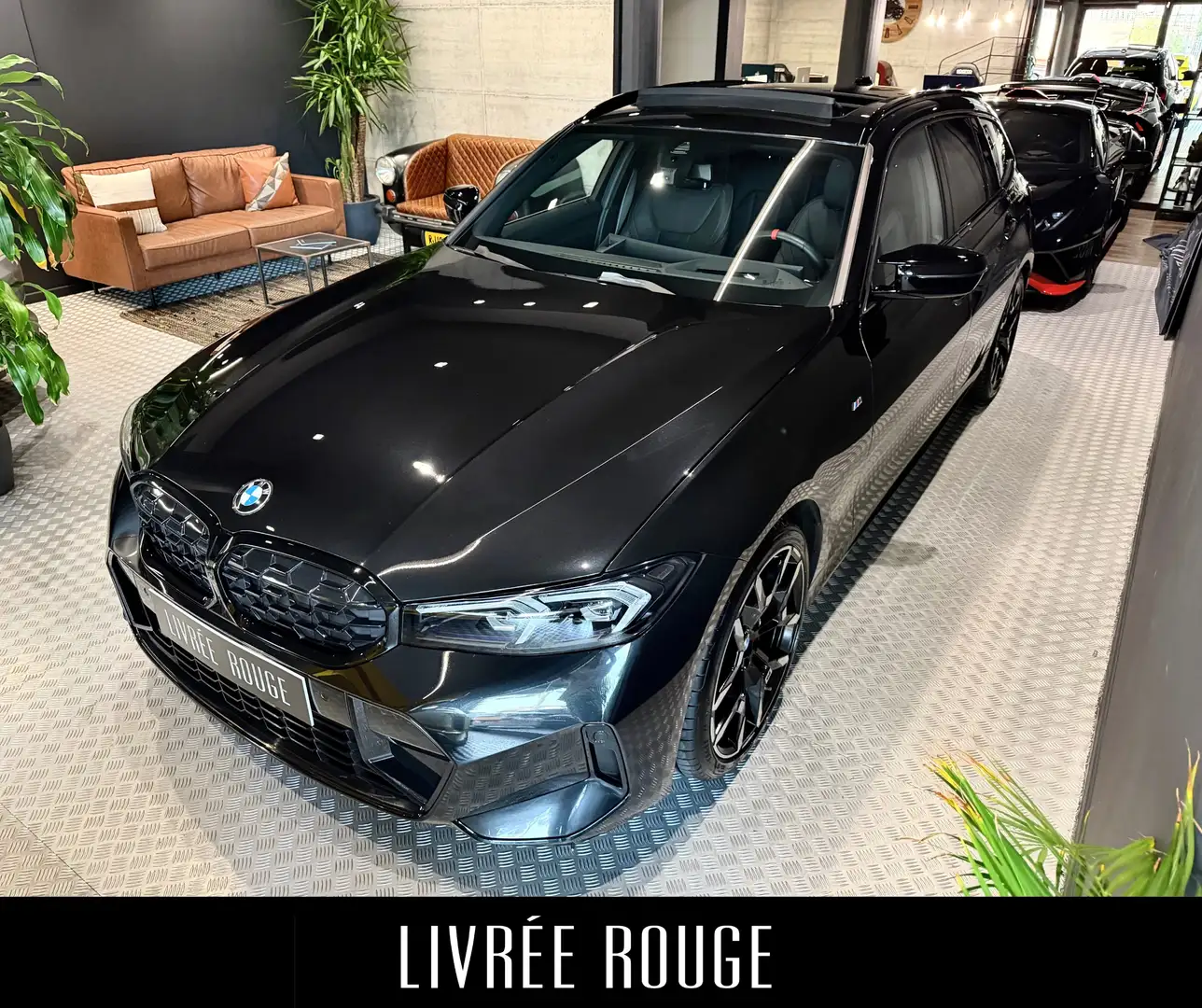 BMW 340 M340i Touring mhev 48V xdrive MSport Pro auto Noir - 2
