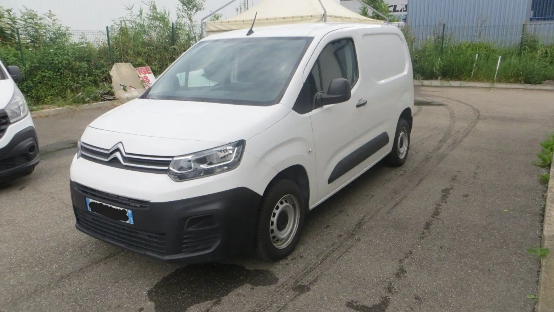 Citroen Berlingo M 650 BLUEHDI 75 cv 1ere main 3 places , Weiß - 1