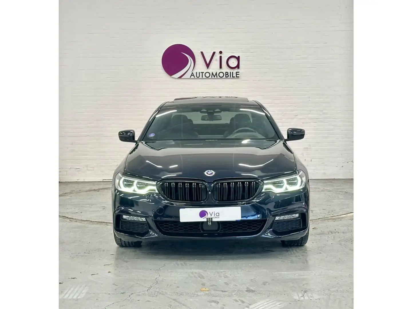 BMW 530 530E 530 E 252 M SPORT / TOIT OUVRANT / AFFICHAGE TETE HAUTE / SUIVI BMW Albastru - 2