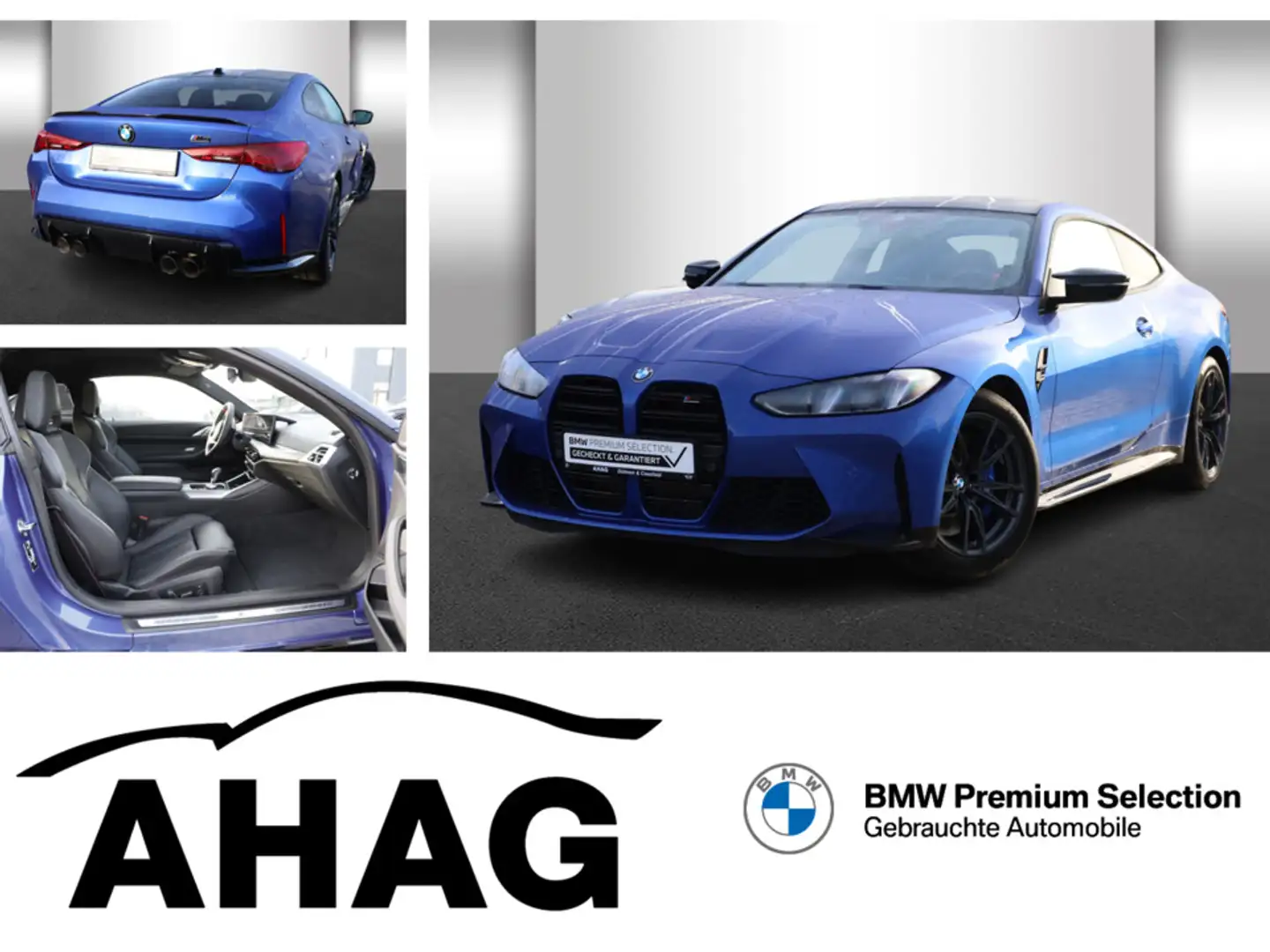 BMW M4 Competition Innovationsp. Klimaaut. Blau - 1
